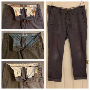 3x H&M Cotton Twill Casual Chinos (32”)